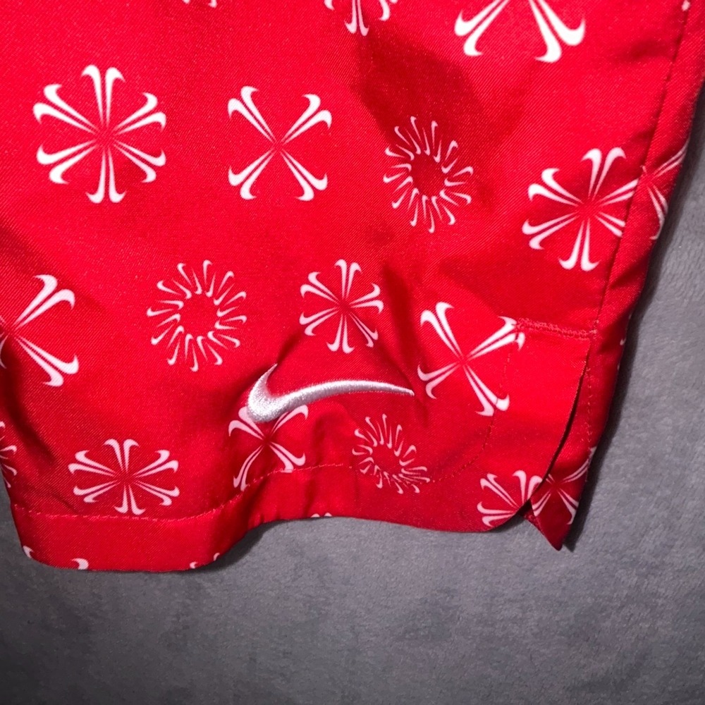 Nike Shorts Mens 2XL Red Sportswear Club Fleece Aop Performance XXL - Picture 8 of 9